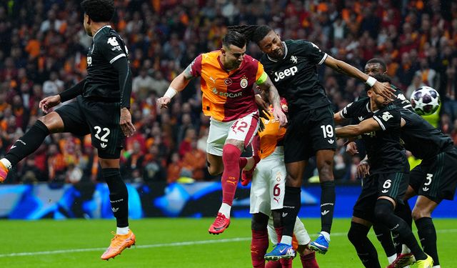 Galatasaray'dan Juventus karşısında tarihi galibiyet