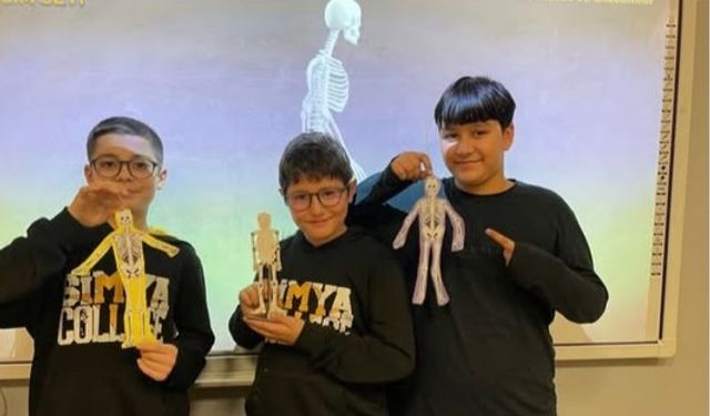 Nevşehir Simya Koleji’nde iskelet sistemi şovu!