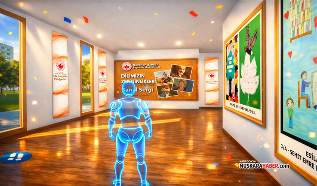 Nevşehir’de dil projesi sanal sergiye taşındı