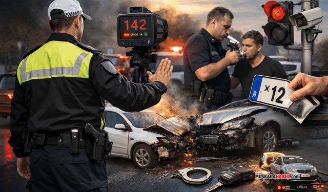 Trafikte yeni kurallar resmileşti: Ağır yaptırım