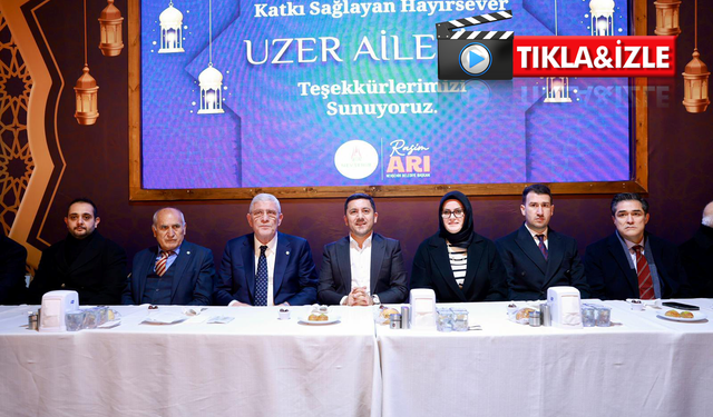 İYİ Parti Lideri Dervişoğlu Nevşehir’de vatandaşlarla iftar açtı