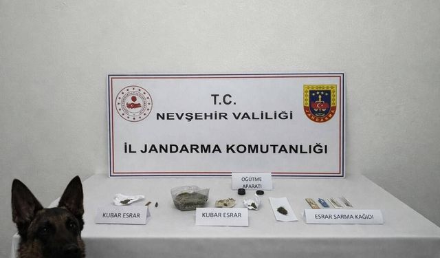 Gülşehir’de kahvehaneye narkotik baskını: 3 gözaltı