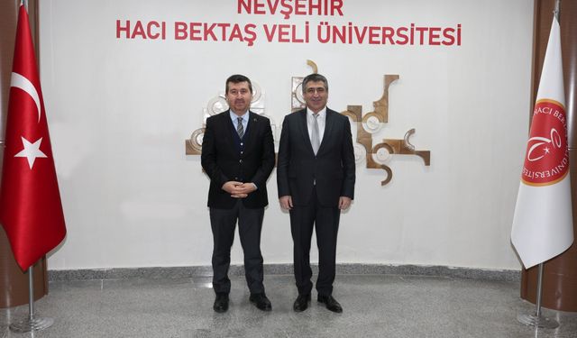 Rektör Aktekin ile Rektör Arıcan bir araya geldi