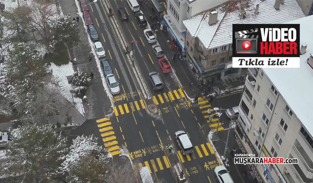 Sürücüler dikkat! Nevşehir’de drone kameraları devrede
