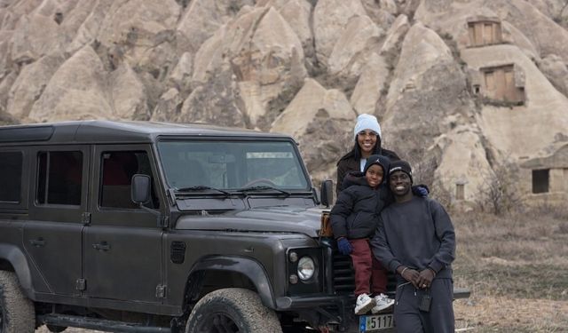 Davinson Sánchez, Kapadokya’ya hayran kaldı! Eşinden dikkat çeken paylaşım