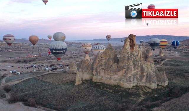 Dünyanın en yoğun balon uçuş noktası Kapadokya’dan rekor veriler