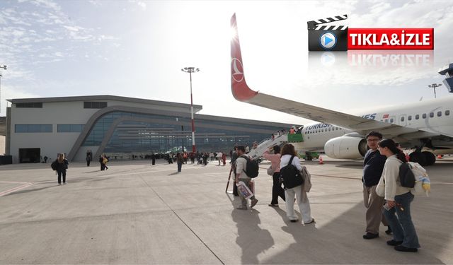 Kapadokya Havalimanında yeni dönem: İlk yolcularını ağırladı