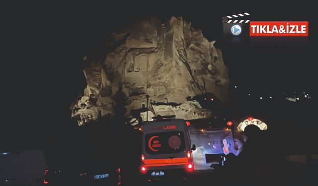 Uçhisar Kalesi’nde nefes kesen an: Yerli turiste ilk müdahaleyi yabancılar yaptı