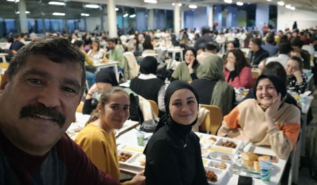 Simya Koleji ramazan geleneğini sürdürdü: NEVÜ’lüler misafir oldu