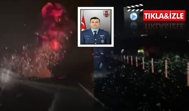 Balıkesir’de F-16 uçağı düştü: Pilot şehit oldu