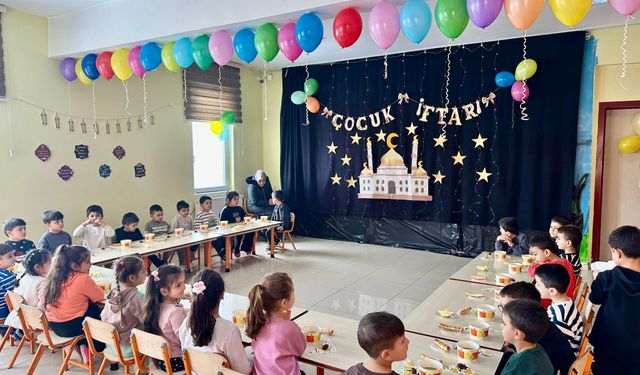 Nevşehir Nene Hatun Anaokulu’nda coşkulu çocuk iftarı