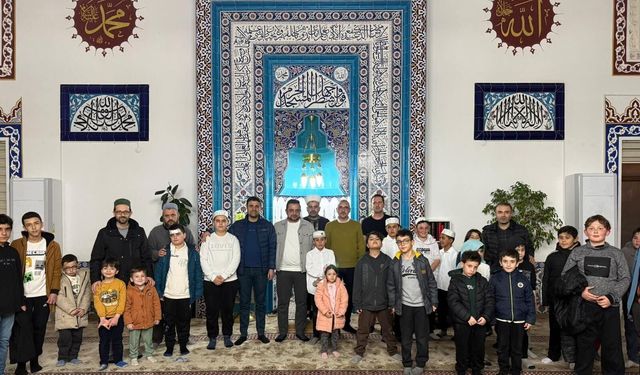 Nevşehir’de manevi birlik: Öğrenciler camilerde buluşuyor