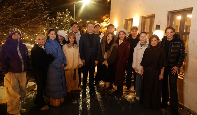 Alan Başkanı Aslanbay, Çinli içerik üreticileri ile bir araya geldi