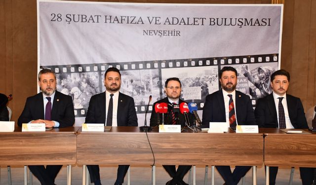 Bakan Gürlek Nevşehir’de 28 Şubat mağdurlarıyla buluştu