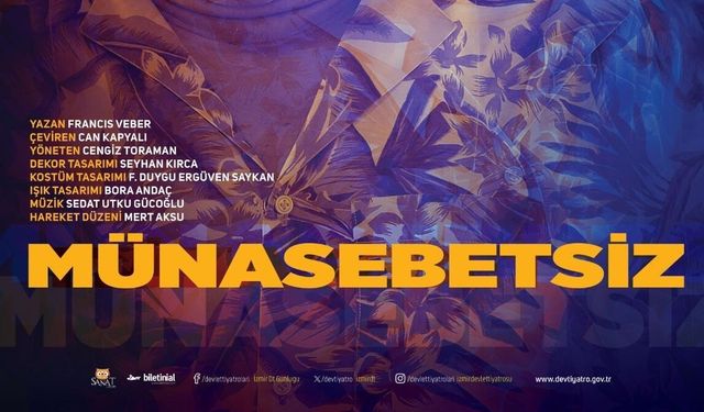 Tiyatro severler NEVÜ’ye: “Münasebetsiz” perdesini açıyor