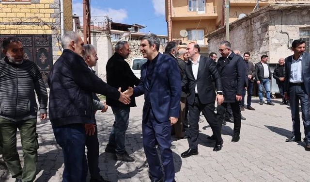 Şahinefendi’de dikkat çeken buluşma: Aslanbay sahada