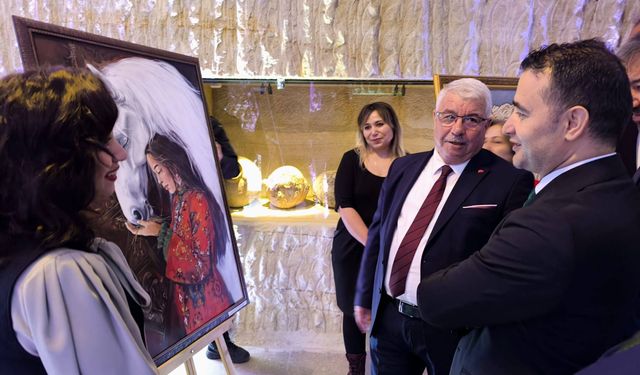 Avanos’ta “Anadolu Medeniyetleri” sergisi açıldı