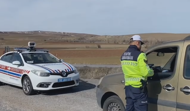 Trafikte yeni dönem: Nevşehir’de jandarma 5 bin kişiye ulaştı