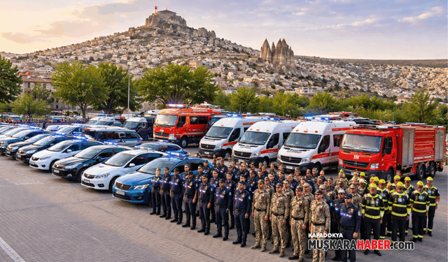 Ramazan Bayramı için Nevşehir’de dev güvenlik önlemi