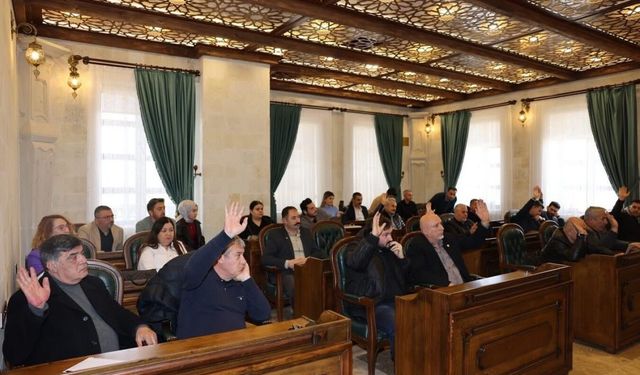 Ürgüp Belediye Meclisi önemli kararlar aldı