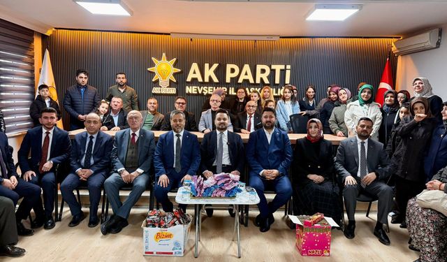 AK Parti Nevşehir Teşkilatı bayramlaşma programında buluştu