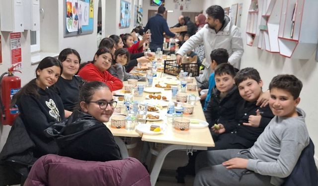 Nevşehir’de okullar ramazan sofrasında buluştu