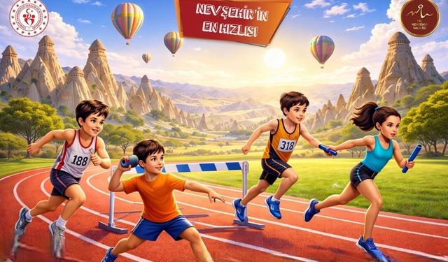 Genç atletler piste çıkıyor: Türkiye’nin en hızlısı Nevşehir’de seçilecek