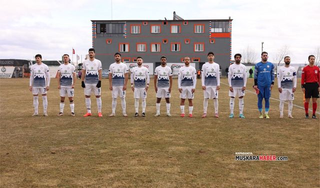 Suvermez Kapadokyaspor ilk yarıya mağlup girdi