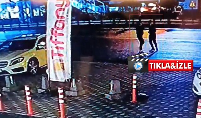 Nevşehir’de 1 kişinin ağır yaralandığı bıçaklı kavga kameraya yansıdı