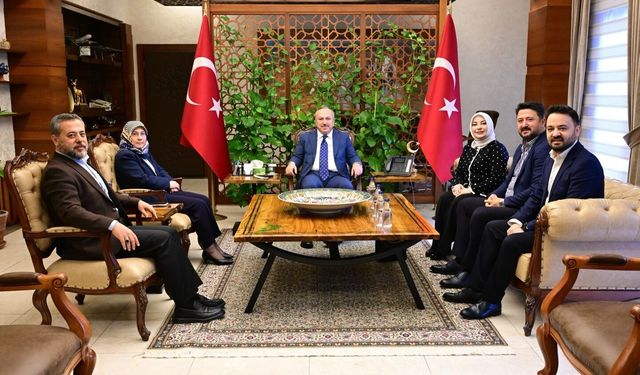 Komisyon Başkanı Erdoğan ile Vali Fidan görüştü