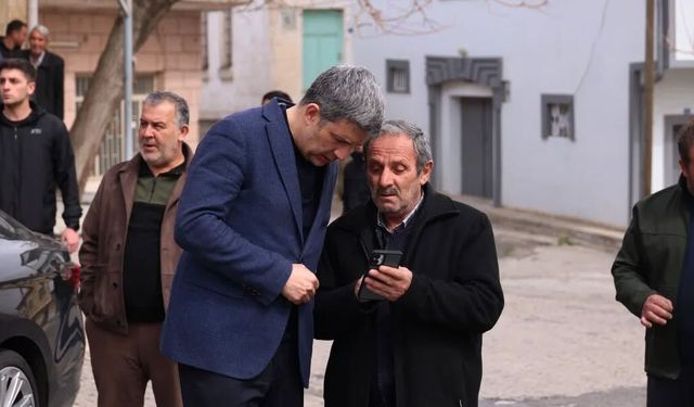 Alan Başkanı Aslanbay’dan Bahçeli köyünde yoğun mesai