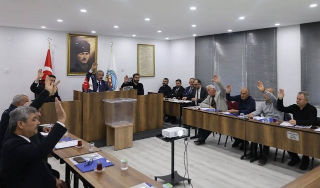 Avanos Meclisi toplandı: Komisyonlar ve yeni görevler belirlendi