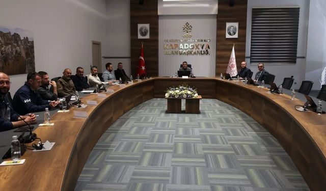 Kapadokya’da dikkat çeken toplantı: ATV ve cip işletmeleri tek çatı altında