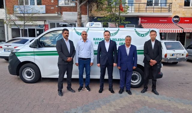 Karacaşar’da büyük ihtiyaç giderildi: Cenaze aracı hizmete girdi