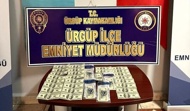 Ürgüp’te sahte dolar baskını:4 tutuklama