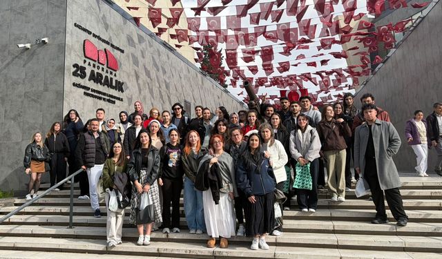 NEVÜ öğrencileri Gaziantep’te: Gastro rehberlik turu ilgi gördü
