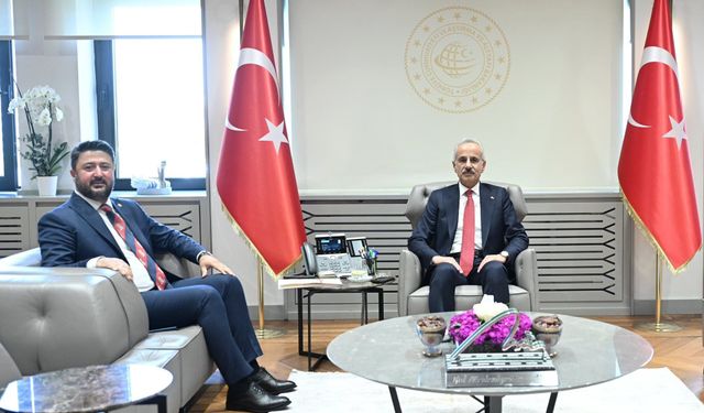 Milletvekili Çalışkan’dan Bakan Uraloğlu’na ziyaret