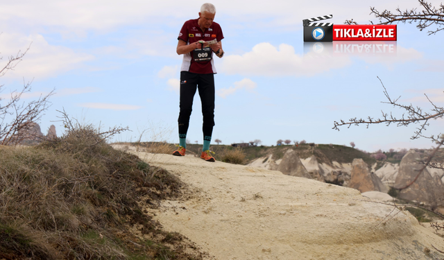 Kapadokya’da oryantiring heyecanı: Taş ormanda zorlu yarış başladı
