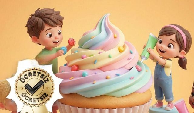 Anne ve çocuklar birlikte üretecek: Cupcake workshop başlıyor