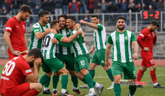 Nevşehir Belediyespor’a ağır darbe! 9-2 yenildi