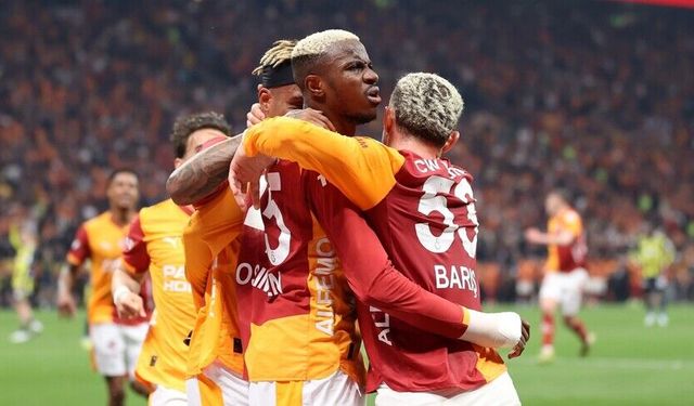 Dev derbinin kazananı Galatasaray oldu