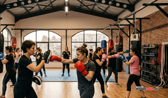 Kadınlara özel boks dersi Nevşehir’de başlıyor
