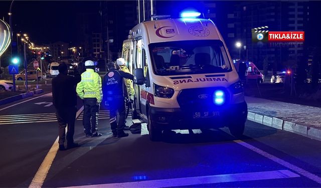 Nevşehir’de alkollü sürücü kaza yaptı, ortalık bir anda karıştı