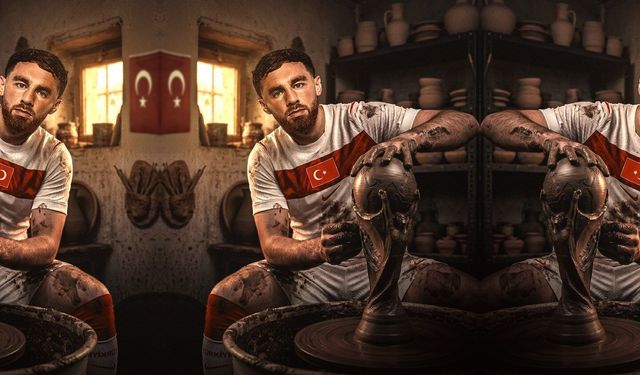 Orkun Kökçü, Kapadokya sembolüyle dünya kupası coşkusunu taçlandırdı