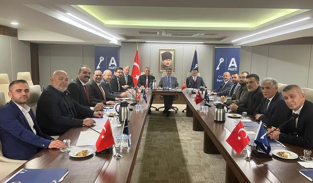Anahtar Parti’de Orta Anadolu buluşması: Nevşehir heyeti Ankara’da