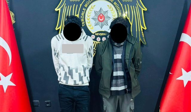Nevşehir’de DEAŞ operasyonu: 2 zanlı tutuklandı!