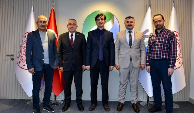 Başkan Çiftci KOP’ta tarım ve kalkınma konularını görüştü