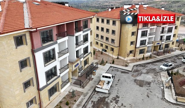 Nevşehir’de ev hayali gerçek oldu! TOKİ konutları sahiplerine verildi
