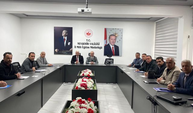 Nevşehir’de bursluluk sınavı öncesi önemli toplantı