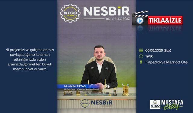 Nevşehir ekonomisinde yeni dönem sinyali: Ertaş’tan dev proje lansmanı